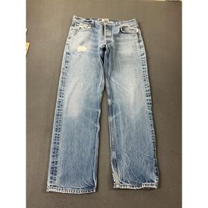 Levi's Vintage Wash Slim Straight Jeans in Light Blue